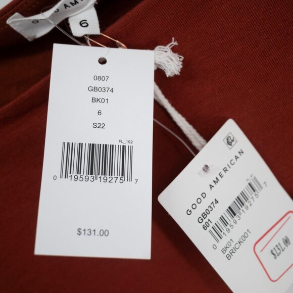 Good American Modern Tank Bodysuit Brick | 3XL - Picture 7 of 10